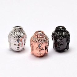 Cirkon buddha fej. 4 színben kérhető. 