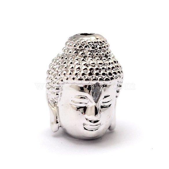 Kiárusítás! Cirkon buddha fej. 4 színben kérhető. 