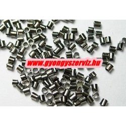 Stopper. 2.5mm.  Fekete szín. 10g.