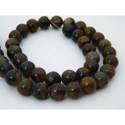   Labradorit ásványgyöngy. 10mm. II osztály. 1 szál, kb. 40cm.