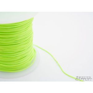 Shamballa fonal. Nylon fonal. 1mm. Uv zöld.   90m/db.