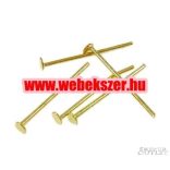 Talpas szerelőpálca . Arany szín.  3 méretben. 100db.