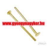 Talpas szerelőpálca . Arany szín.  3 méretben. 100db.