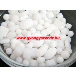 Cseh gyöngy. Vegyes. Fehér. Mix.  50g.