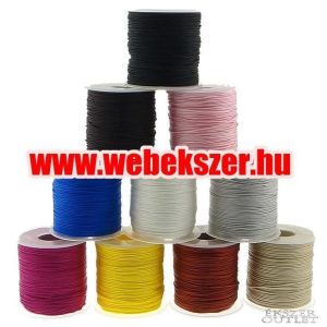 Shamballa fonal. Nylon fonal. 0.8mm. 10 szín! Válassz színt!   90m/db.