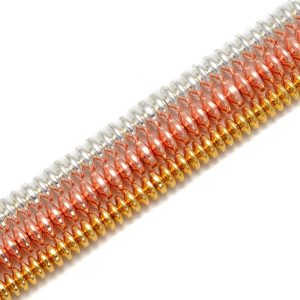 Leárazva! 1 szál hematit diszkosz. 2 méretben, 3 színben!