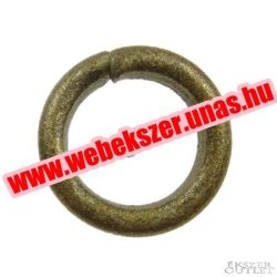 Fém karika. 0.90x5mm. Antik bronz. 100db.