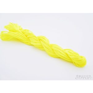 10db.  Shamballa fonal. Nylon fonal. 1.5mm. 12.5m/db. Sárga.   