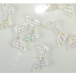 Akril angyalszárny köztes. Kristály AB. 100db/csomag.