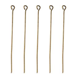 100db. Hurkos szerelőpálca. 0.7x50mm. Antik bronz szín.