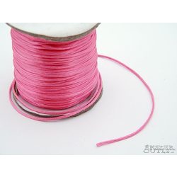 Shamballa nylon fonal. 1.5mm. Pink.   72m/db