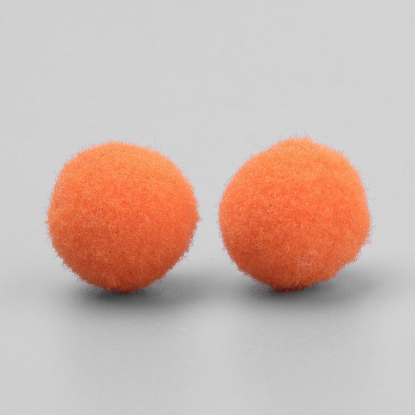 DIY. 50db. Pom-pom golyó. 23-24mm. Narancs.