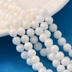 Kagyló gyöngy. 8mm.