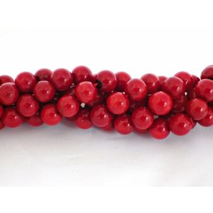 Korallgyöngy. 4-5mm.