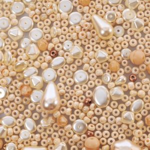 Preciosa " elefántcsont " mix. 50g/csomag. 