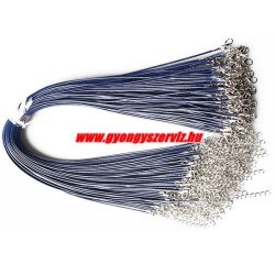 Nyaklánc alap. Kék. 10db/csomag.