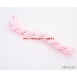   10db.  Shamballa fonal. Nylon fonal. 1mm. 25m/db. Rózsaszín.   Legjobb ár!