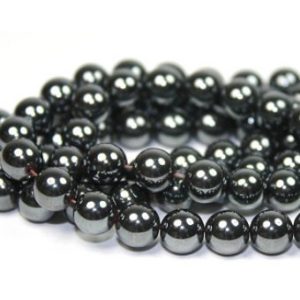 1 szál. Hematit ásványgyöngy. 12mm.