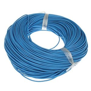 Bőr szalag, bőr zsinór. 2mm.  Világoskék. 10m/db