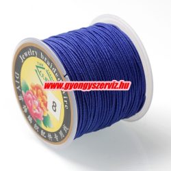 Gumizsinór, kalapgumi. 1mm. Királykék. 10m/db.