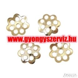 Gyöngykupak. fémgyöngy. 6x1mm.   100db.