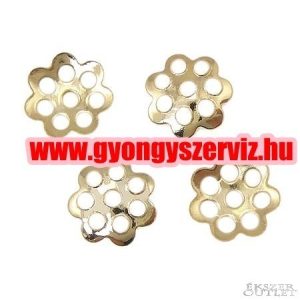 Gyöngykupak. fémgyöngy. 6x1mm.   100db.