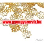 Gyöngykupak. fémgyöngy. 6x1mm.   100db.