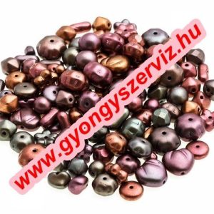 Cseh gyöngy. 5 szín vegyes. Mix.  50g.