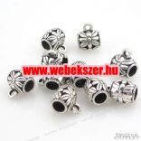 Pandora stílusú fémgyöngy. Charm tartó, medál tartó.  10db.