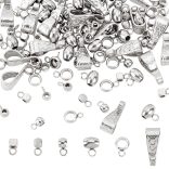 120db acél medál tartó, 6 stílus, ajándék doboz.