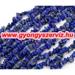   Törmelékköves szál. Féldrágakő splitter. 1 szál. Lapis lazuli.
