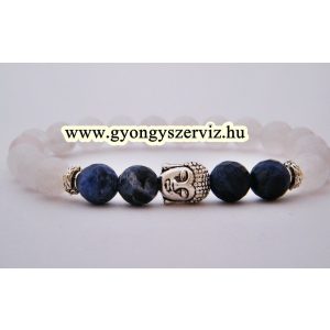 Jade, szodalit, buddha karkötő csomag.