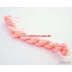   10db. Shamballa fonal. Nylon fonal. 1mm. 25m/db. Barackvirág.   