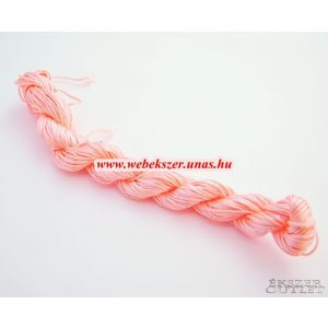 10db. Shamballa fonal. Nylon fonal. 1mm. 25m/db. Barackvirág.   