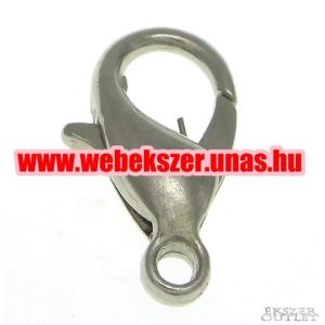 50db. Delfin zár. Ékszer kapocs. 6x11.80x3.20mm.   Platina, arany, vagy antik bronz színben!  