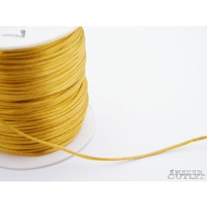 Shamballa fonal. Nylon fonal. 1.5mm. Óarany.   72m/db