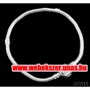 Pandora stílusú fém karkötő. Karkötő alap. 2 méretben!  