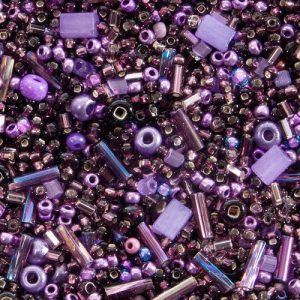  Preciosa ametiszt mix. 50g/csomag. 