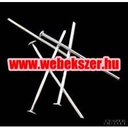 Talpas szerelőpálca . 0.8x24mm. Ezüst szín. 100db.