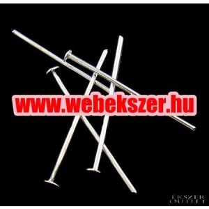 Talpas szerelőpálca . 0.8x24mm. Ezüst szín. 100db.