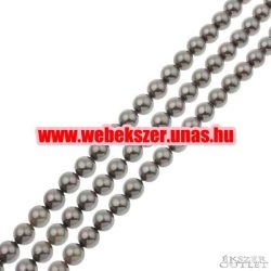 Shell pearl gyöngy. 8mm.  1 szál. (kb. 40cm)