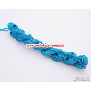 10db.  Shamballa fonal. Nylon fonal. 1.5mm. 12.5m/db. Türkiz zöld. 