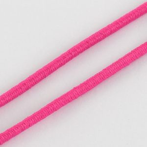 Leárazás! 100m. Kalapgumi. Gumizsinór. 2mm. Pink.