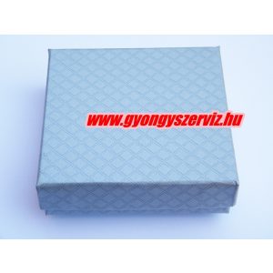 Ékszer doboz, dísz doboz. 87x87x27mm. Karkötőhöz. 12db/csomag.