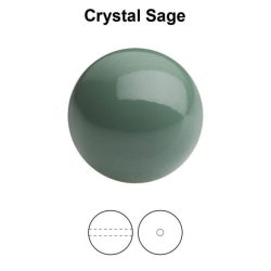 Preciosa gyöngy. 8mm. Sage. 1 szál (50db)