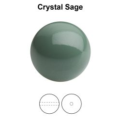 Preciosa gyöngy. 6mm. Sage. 1 szál (100db)