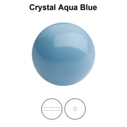 Preciosa gyöngy. 8mm. Aqua blue. 1 szál (50db)