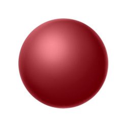 Preciosa gyöngy. 8mm. Cranberry. 1 szál (50db)
