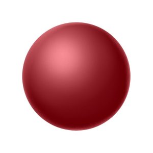 Preciosa gyöngy. 6mm. Cranberry. 1 szál (100db)
