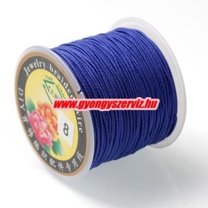 Gumizsinór, kalapgumi. 1mm. Királykék. 10m/db.